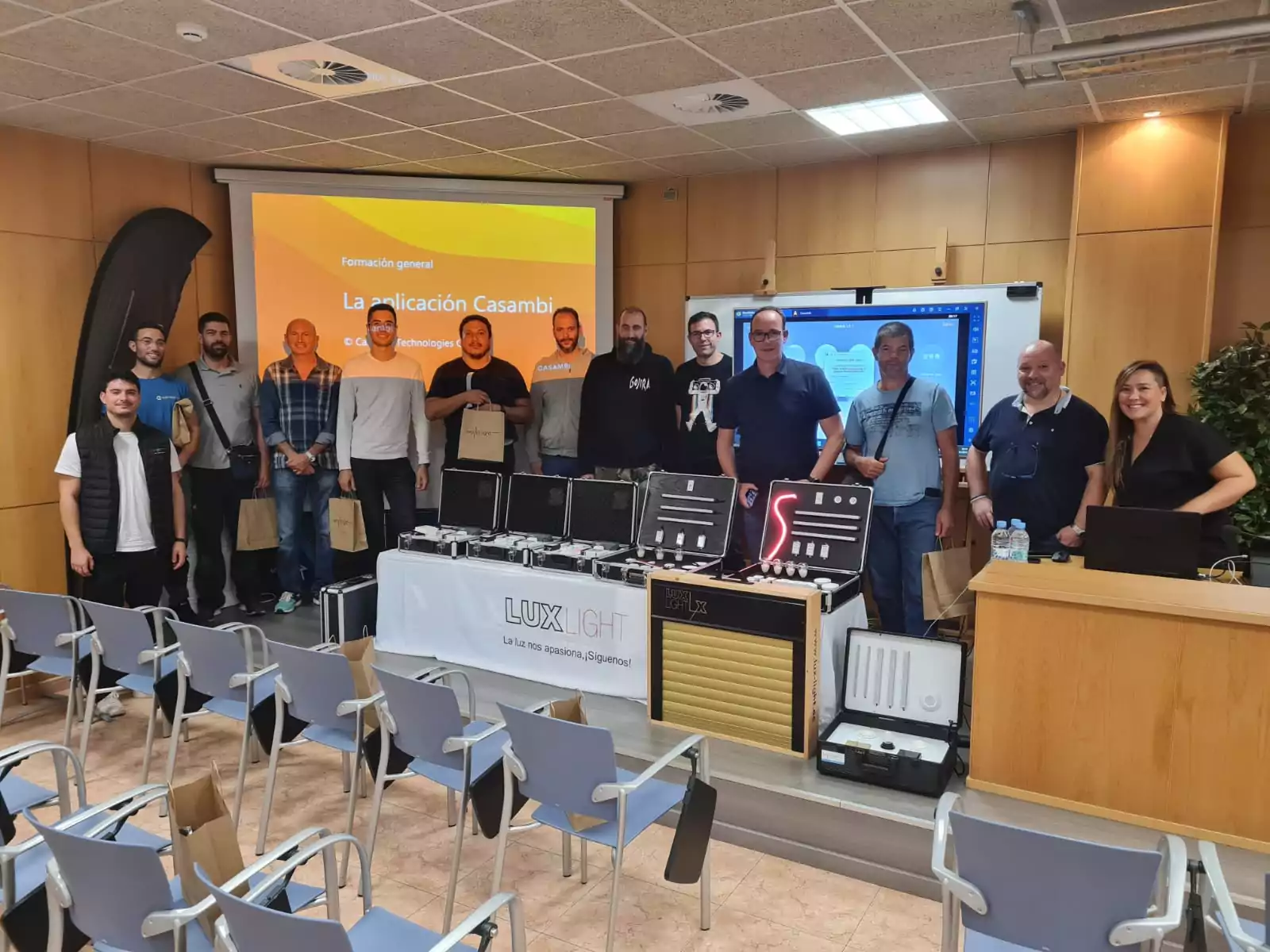 , Jornada formativa sobre el control de iluminación con el sistema Casambi, Worldlight | Estudio de iluminación profesional