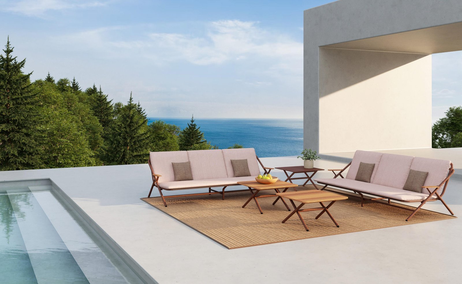 Garda 3 Seater Sofas Marron Oxide Rgb 72 Fam G Arcit18