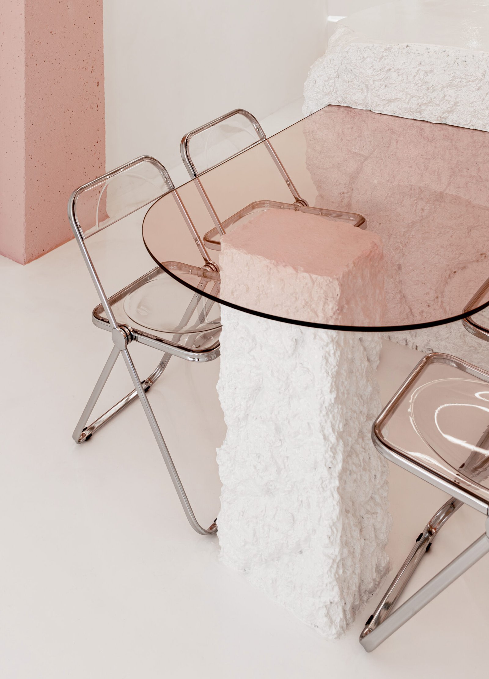 Luz de acento en vivienda de diseño en Mallorca, proyecto Cyberpink